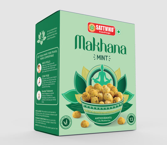 Sattviko Makhana Mint Flavor 40 gms